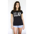 Load image into Gallery viewer, LLAP Crew Neck Tee in Black - Unisex and Ladies Sizes - Leonard Nimoy's Shop LLAP