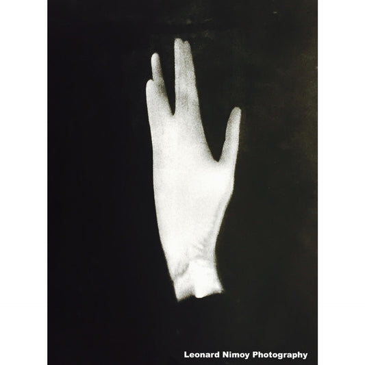 "Hand in Vulcan Gesture" by Leonard Nimoy - Prints - Leonard Nimoy's Shop LLAP
