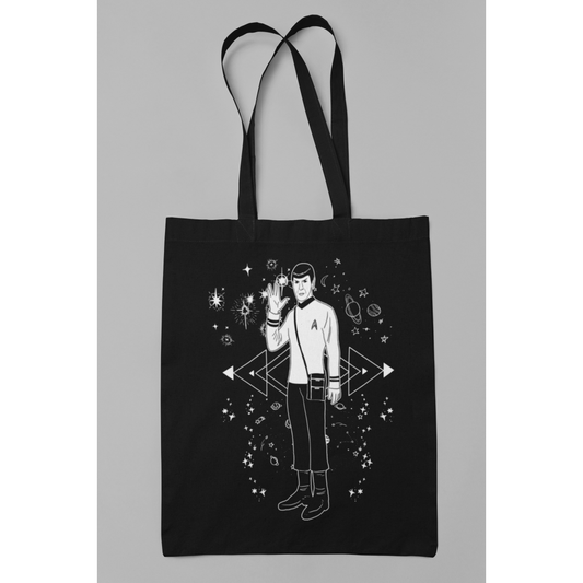 Spock Cotton Canvas Tote Bag - Leonard Nimoy's Shop LLAP