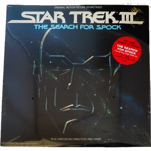 Promotional Soundtrack for Star Trek III: The Search For Spock -Unopened-From Leonard Nimoy's Personal Collection - Leonard Nimoy's Shop LLAP