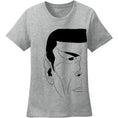 Load image into Gallery viewer, "The Vulcan" Crew Neck Tee in Heather Grey - Unisex and Ladies Sizes - Leonard Nimoy's Shop LLAP