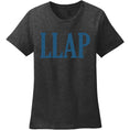 Load image into Gallery viewer, LLAP Crew Neck Tee in Charcoal Heather - Unisex and Ladies Sizes - Leonard Nimoy's Shop LLAP