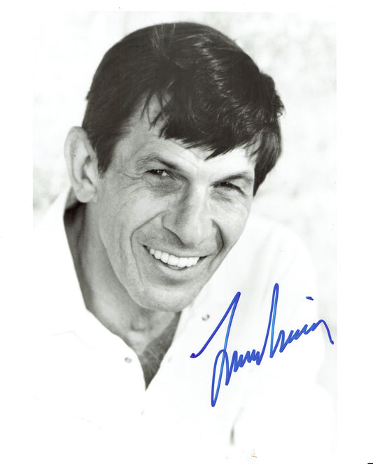 Leonard Nimoy/Mr. Spock, Signed Autographs from His Personal Collection - Shop LLAP