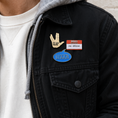Load image into Gallery viewer, "Illogical" Speech Bubble Enamel Pin
