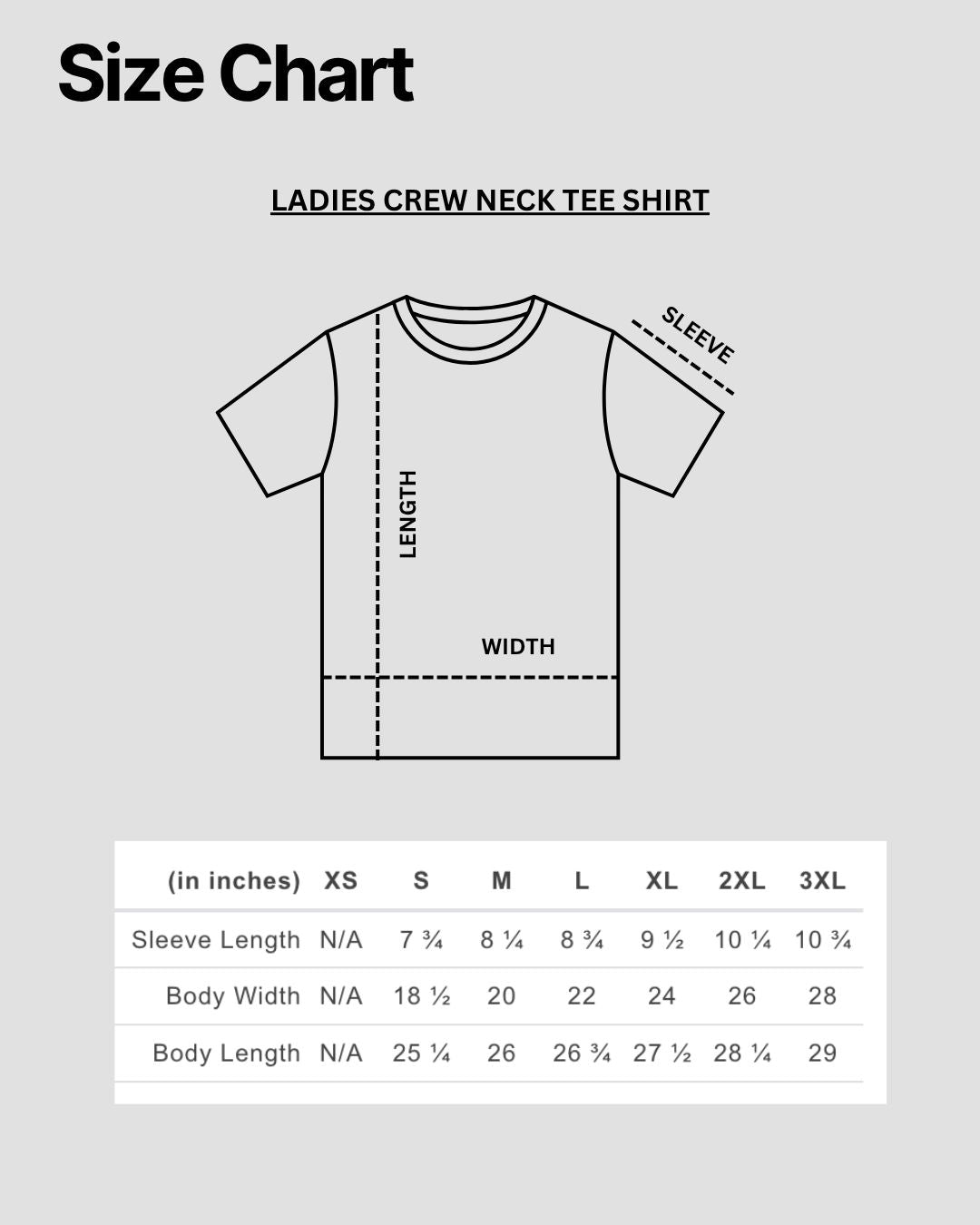 LLAP Crew Neck Tee in Royal Blue - Ladies Fit
