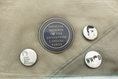 Load image into Gallery viewer, Spock/Leonard Nimoy Pack of 4 Pin-Back Buttons
