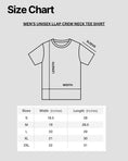 Load image into Gallery viewer, LLAP Crew Neck Tee in Black - Unisex Mens Fit
