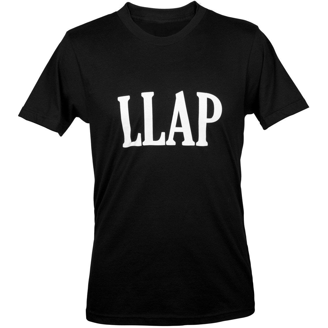 LLAP Crew Neck Tee in Black - Unisex and Ladies Sizes - Leonard Nimoy's Shop LLAP