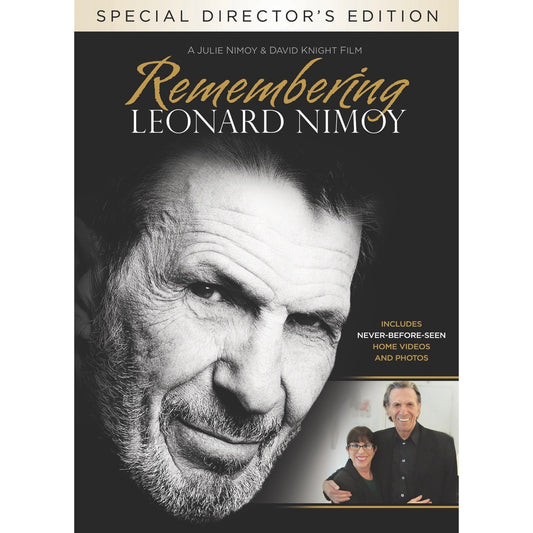 Remembering Leonard Nimoy - DVD - Special Director’s Edition - Leonard Nimoy's Shop LLAP